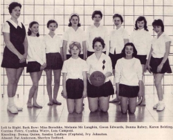 1961 - 62, Junior Girls Basketball