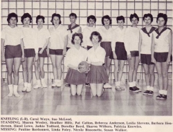 1961 - 62, Senior Girls Volleyball