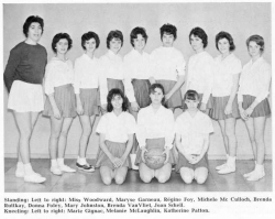 1962 - 63, Junior Girls Basketball