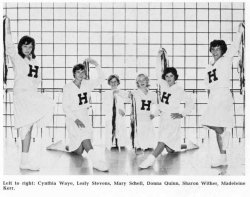 1962 - 63, Senior Cheerleaders