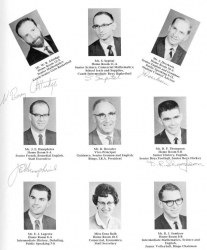 1962 - 63, Teachers - 1