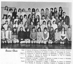 1969 - 70, Senior Choir