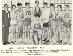 1968 - 69, Senior Boys Volleyball