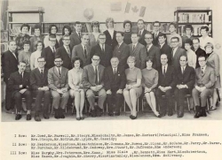 1968 - 69, Teachers
