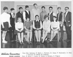 1969 - 70, Athletic Committee