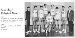 1969 - 70, Junior Boys Volleyball