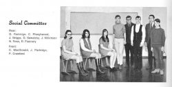 1969 - 70, Social Committee