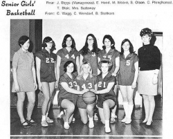 1969 - 70, Senior Girls Basketball