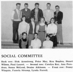 1959 - 60, Social Committee