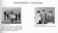1959 - 60, Students Council