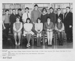 1967 - 68, Art Club