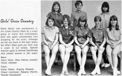 1968 - 69, Girls Cross Country