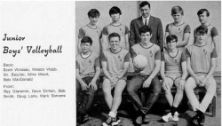 1968 - 69, Junior Boys Volleyball
