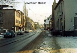 Downtown Hemer in Winter