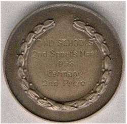 1958 - Track and Field Medal