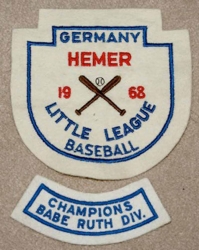 1968 - Little League baseball Crest