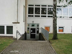 2008 - July An entrance to Hemer High School along Berlinerstrasse