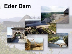 Eder Dam Postcard 2