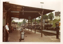 Tanks at Hemer Bahnhof 1969