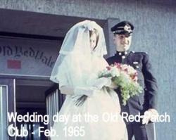 1965 February Wedding Day at the Old Red Patch Club
