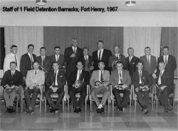 1967 Fort Henry, Staff of 1 Field Detention Barracks