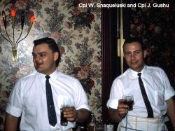 Cpl W. Snaqueluski and Cpl J. Gushu
