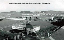 Fort Prince of Wales Main Gate, In the Shadow of the Church Tower