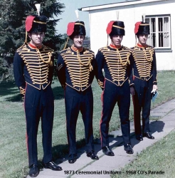1968 CO's Parade, 1873 Ceremonial Uniforms