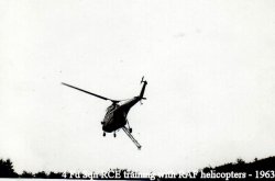 1963 4 Fd SQN RCE Training with RAF Helicopters