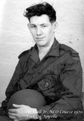 1970 Junior NCO Course Al Wall Jr.