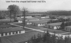1955 View from the Chapel Bell Tower