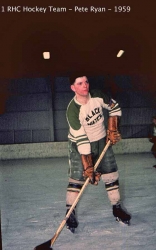 1959 1 RHC Hockey Team Pete Ryan