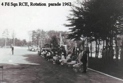 1962 4 Fd Sqn RCE Rotation Parade