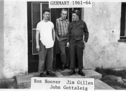 1961 - 64 Ron Hoover Jim Gillen John Gottsleig