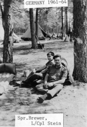 1961 - 64 Spr. Brewer, L/Cpl Stein