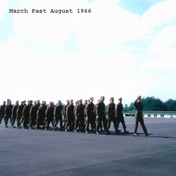 1966 August, March past