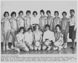 1961 - 62, Senior Girls Basketball