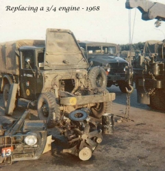 1968 Replacing a 3/4 Engine