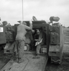 1964 - 65 4 Fld Sqn Bridge camp Hameln