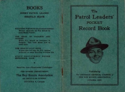Scouts The Patrol Leaders Pocket Record Book