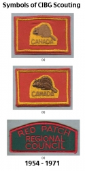 1954 - 71, Symbols of CIBG Scouting