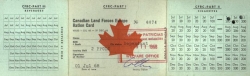 1968 Ration Card 