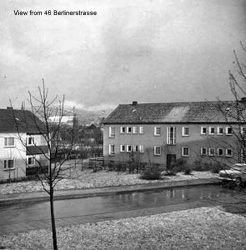 1961 View from 46A Berlinerstrasse 