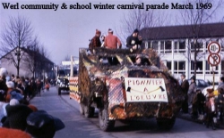 1969 Werl Community and School Winter Carnival Parade