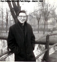 1964 March Ken Dobbie on Werl Park Bridge