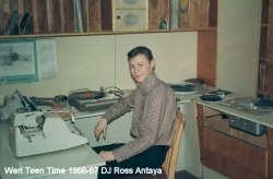1966 - 67 Werl Teen Time DJ Ross Antaya