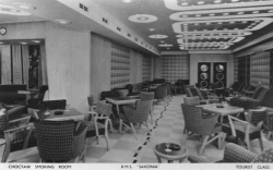 RMS Saxonia - Tourist Class Choctaw Smoking Room