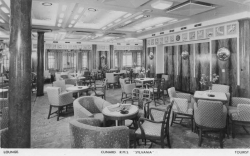 RMS Sylvania - Tourist Class Lounge
